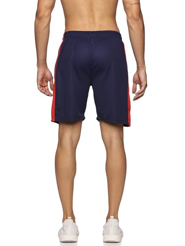 Image of Polyester Sports Shorts for Boys & Girls with Zipper Pockets