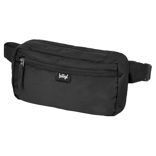 Sac banane imperméable et séchage rapide Baagl noir pour la ville