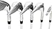Left Handed AR45-II Complete 8-Piece Men's Golf Iron Set (3-PW) Premium Steel Shaft - Regular Flex with Standard Size Black Pro Velvet Grip