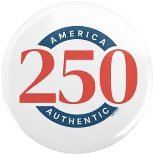 CafePress America250: Authentic 2.25 Button 2.25" Round Pinback Button