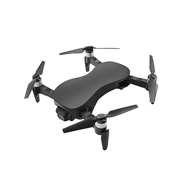 HJRBM 4K-Kamera Quadcopter, Langstrecken-Höhenhalten GPS HD-Luftaufnahmen, DREI-Achsen-Gimbal, Faltbare Drohnen…
