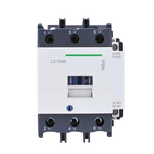 Contactor LC1D95 de 3 polos y 95A para control de motores trifásicos en AC-3 2
