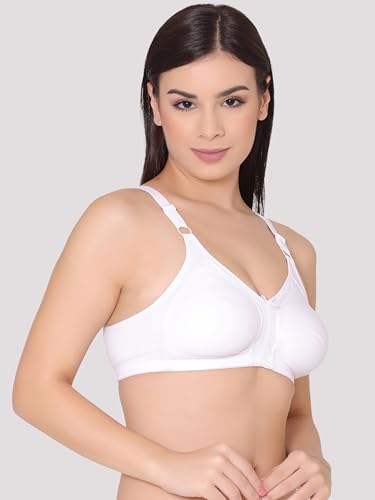 Image of Groversons Paris Beauty Super Support M-Frame Non Padded Everyday Cotton Bra (BR133)