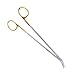Gima - DeBakey Potts Smith Schere aus Wolframcarbid, mit 45°-Winkel, mit sehr starken Spitzen, die den Chirurgen hohe Präzision gewährleisten, 19 cm, 26508