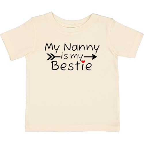 inktastic My Nanny is My Bestie Baby T-Shirt