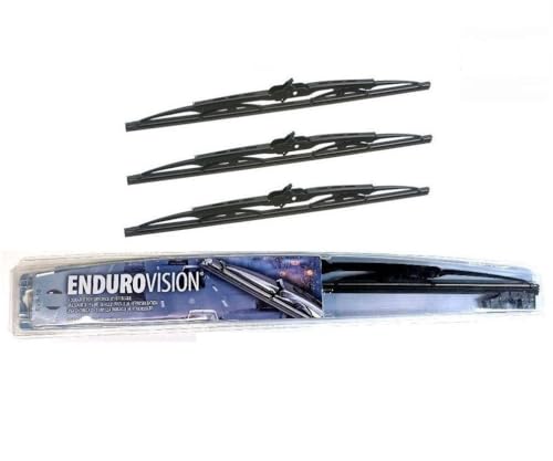 07-14 FJ CRUISER DENSO ENDURO-VISION WIPER BLADES FRONT LEFT + RIGHT and CENTER