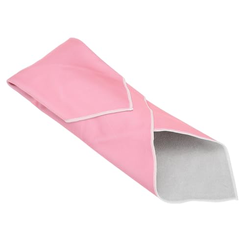 PATIKIL Camera Protective Wrap, 35x35cm Lens Wrap Foldable Cloth Lens Pouch Bag for Camera Lens DSLR Accessories Phone Laptop, Pink