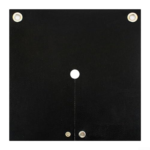 Manta de soldadura y alfombrilla de protección térmica para soldar tubos de cobre, 30 x 30 cm, almohadilla protectora de llama, agujero de fontanería, antorcha de propano para soldar tubos de cobre