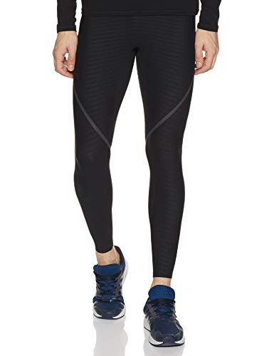 Image of Adidas CF7155 Alphaskin 360 Long Tights - Black, Medium