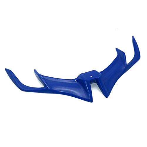 Image of AllExtreme EXSGAW1 Motorcycle Front Fairing Aerodynamic Winglet 2.0 for R15 V3 (Blue)