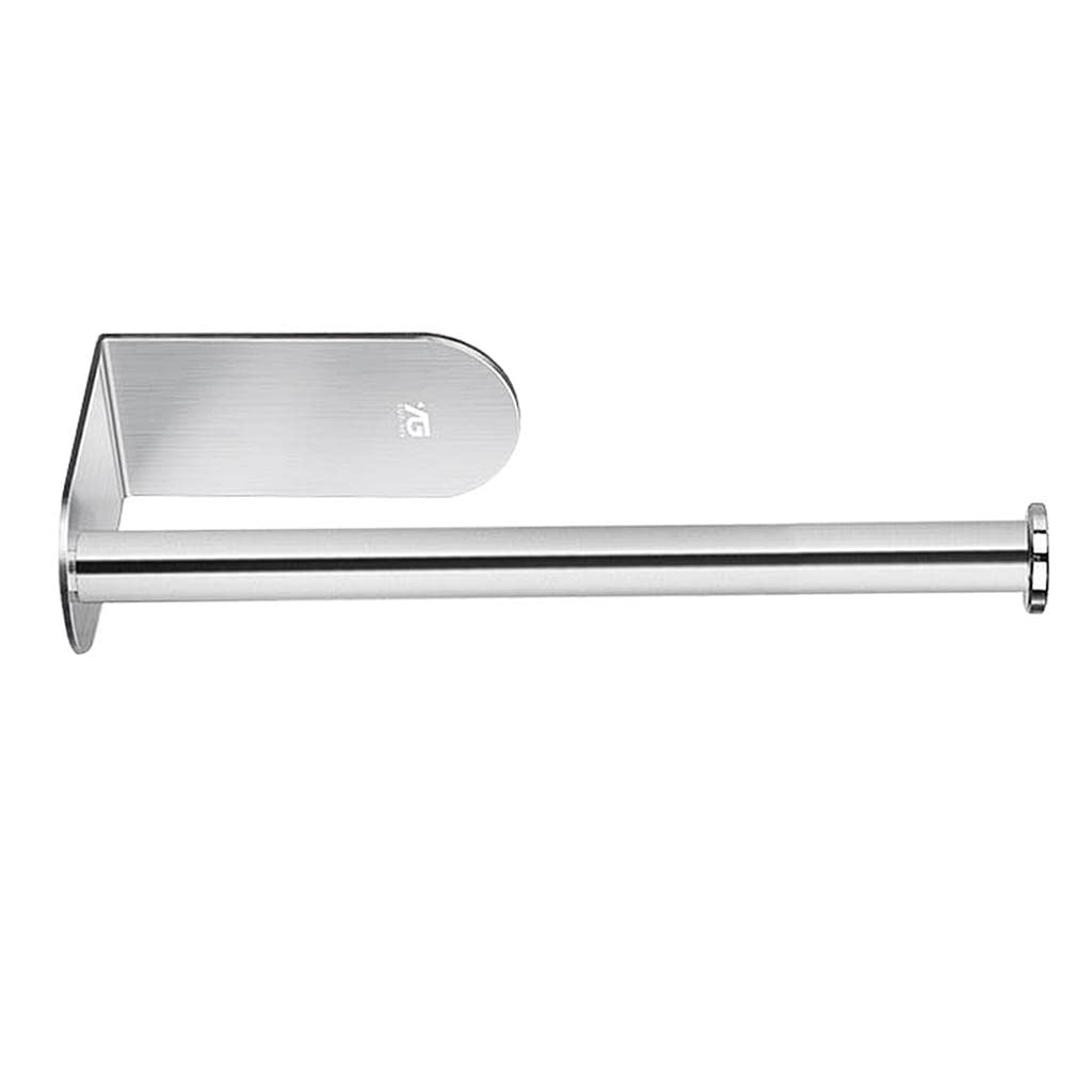 Stainless Steel Toilet Paper Holder Kitchen Roll Tissue Stand Organizer 26cm-image-7