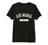 Ave Maria Camisa Classic Style Ave Maria Florida FL Camiseta Premium