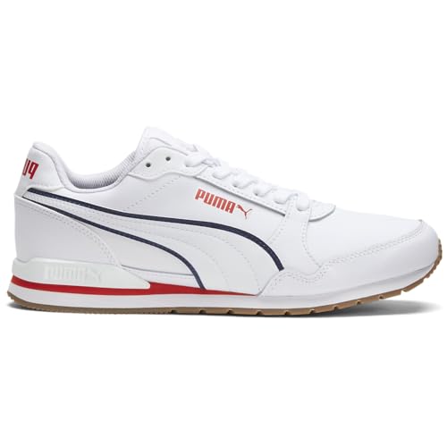 PUMA Mens St Runner V3 Bold Lace Up Sneakers Shoes Casual - White - Size 11 M