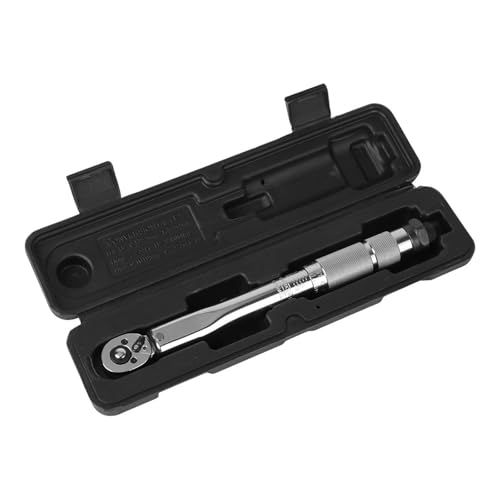 調整可能なトルクレンチプロフェッショナルスパナハンドツール 1/4 ''ドライブ 5-25N.m マイクロメーター車自転車バイク用 正確 信頼できる