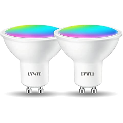 Luz LED Inteligente LVWIT GU10 WiFi 5W Cover