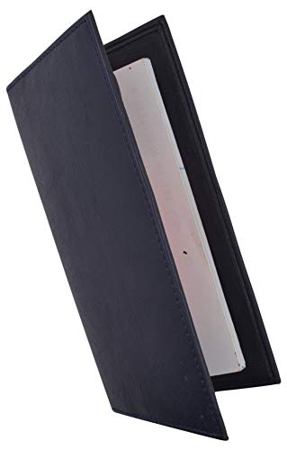 Marshal Basic Pu Leather Checkbook Covers Colors (Blue) #TOP2