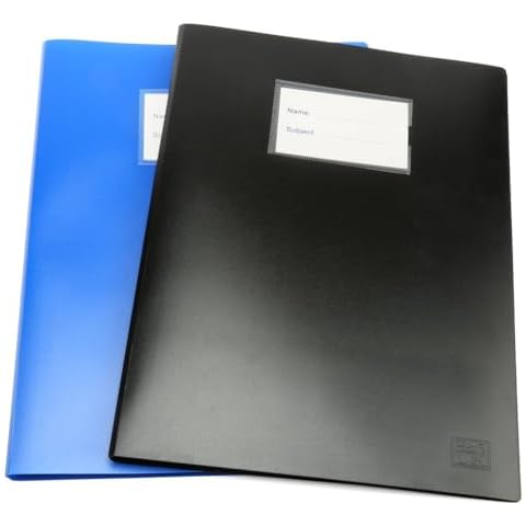 H&S A4 Display Book with 100 Pockets Cover
