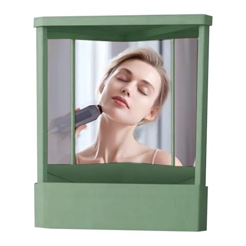 Non Reversing Mirrors, Real Image Desk Make Up Mirrors, Rectangular Non Reversing Mirrors, True Mirrors for Dressing Table, Left & Right Not Reversed Mirrors for Makeup Vanity Bathroom Table Dresser Cover