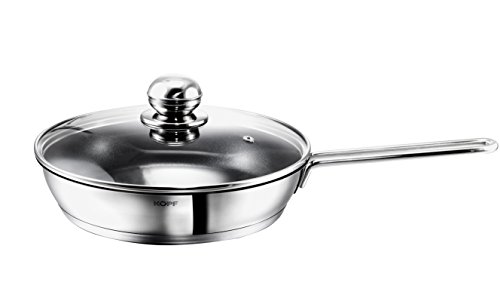 KOPF Josie Sartén, Ø 24 cm, acero inoxidable, apta para inducción