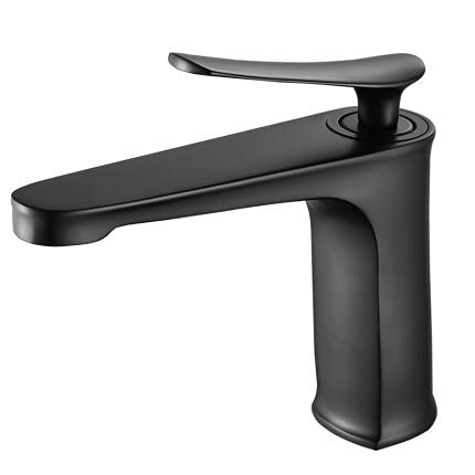 Mélangeur de lavabo haut de gamme en laiton robuste pour vasque moderne