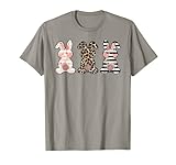 Bunny Pastel Spring Hunt Eggs Rabbit Happy Easter Day Outfit T-Shirt