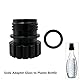 GAOHOU Soda Stream Glasflaschenadapter für Crystal 0,7L Glasflasche Quick Connect Soda Flaschenadapter für Duo Terra Sodasteam Maker Glasflasche