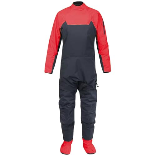 BEIAKE Surfing Kayaking Neoprene Dry Suits Latex Equipment Seals Zipper Dive Dry Suit Women for Fishing Sailing Diving