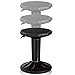 Giantex Wobble Stools for Classroom Seating, Wiggle Stool with Adjustable Height, 24 Inch Active Learning Stool, Sitting Balance Chair for School, Office Stand Up, Flexible Seating Wobble Chair(Black)