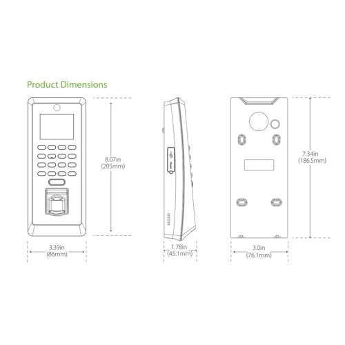 HID biometric fingerprint system