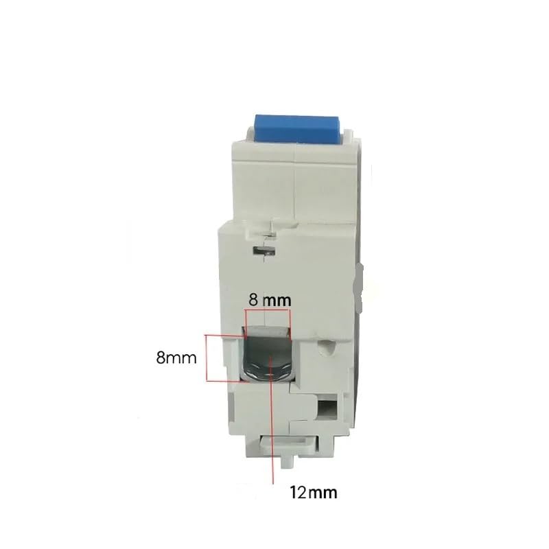 1P/2p Circuit Breaker 12v-125v Air Switch DC 3A-125A Electric Car Battery Protection Switch Circuit Protector(2P,6A)