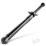 A-Premium Rear Complete Drive Shaft Prop Shaft Driveshaft Assembly Compatible with Audi Q7 2011 2012 2013 2014 2015 V6 3.0L, AWD, Replace# 7L8521105L