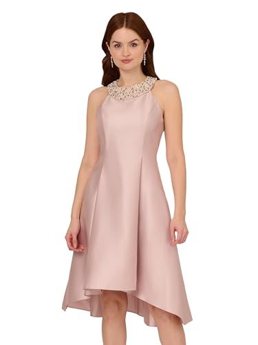 Adrianna Papell Women's Mikado Halter Dress