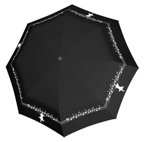 Doppler Fiber Flex parapluie long automatique unisexe résistant au vent