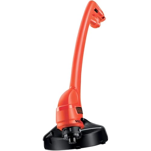 Image of BLACK+DECKER GL250-GB 250W Corded Grass Trimmer | 23 cm(9 inch) Cutting Swath | 11500 RPM | 6 metre Cord Length | Ideal for Efficient Trimming of Small Gardens | Bump Feed Line System