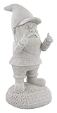 Gnometastic Gnude Gnomes - Unpainted Make Gnomes Great Again Garden Gnome Statue, 9.5' / DIY Paint...
