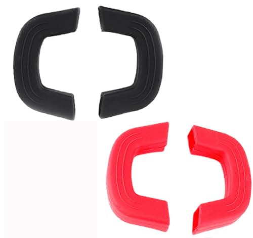 Silikongriffe für Töpfe,4 Stück Topfgriff Hitzeschutz Silikon Topflappen Set Rutschfester Griffschutz für Töpfe Hitzebeständig Assist Griff Halter für Bratpfannen Woks Pfannen
