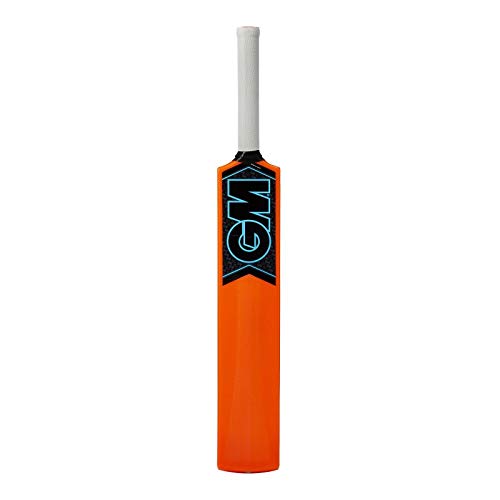 GM All-Weather Moulded Cricket Bat, Fluorescent Orange, for 8, 9, 10 and 11 Year Old Boys and Girls