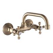 ✨ Acabados Premium en Cromo y Bronce: Diseño elegante que complementa cualquier estilo de cocina, desde tradicional hasta contemporáneo, ofreciendo resistencia a la corrosión. 🔄 Caño Giratorio 360° Versátil: Facilita la limpieza diaria y proporciona ...
