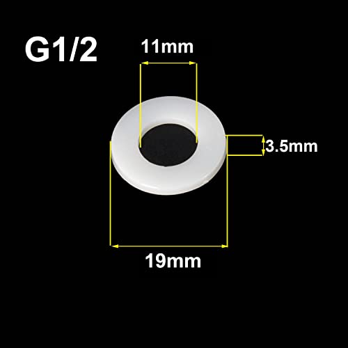 Qrity 20 Pezzi Guarnizione Piatta in Silicone