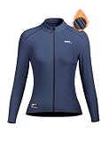 INBIKE Veste Cycliste pour Féminin Veste Polaire épaissie pour Automne et Hiver Veste Coupe-vent et Chaude Féminin Vestes de Sport Outdoor