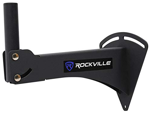 Rockville Rpw20 Pair Adjustable Wall Mount Brackets For Pa Speaker Installations #TOP1