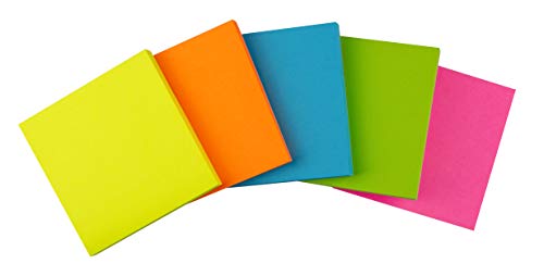 Kores N47078 75 x 75 mm 100 arkuszy papierowa nuta - niebieski