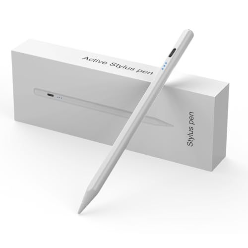 iPad Pencil - Stylus Pen for iPad 10th-6th Gen, iPad Pro 12.9/11", iPad Mini 6/5, iPad Air 5/4/3 - Precise iPad stylus Fast Charging Magnetic Attachment Tilt Sensitivity Palm Rejection