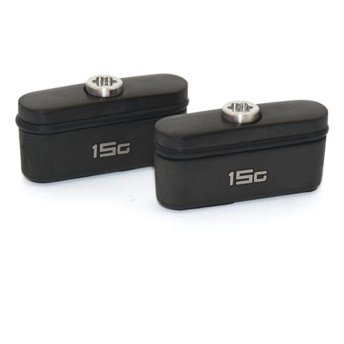 RunzeFeng 2PCS Golf Putter Weight Compatible with Odyssey White HOT/TRI-HOT 5K/Eleven Series Putter Head 5/10/12.5/15/20/25g (2PCS 15g)