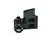 ATV Tek CLEARVIEW™ UTV Sideview Mirror, Black UV resistant Nylon, Designed for and Fits, Honda, Yahama, Polaris, Kawaski, CF Moto with Round or Profiled Tubing, one mirror.