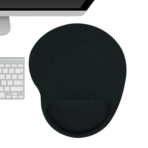 Mäusepad mit Handballenauflage – -Mauspad mit Handgelenkstütze | Ergonomisches Mousepad Wrist Rest | Bequemes Computerzubehör Handgelenkpolster für Damen und Herren, ideal für Büro und