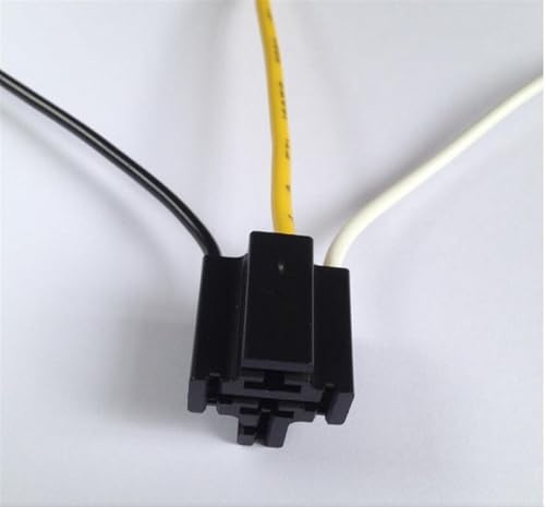 Receptáculo de tres cables para luces intermitentes LED con polaridad ajustable de 1 unidad