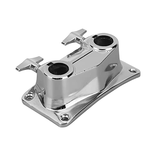 Abrazadera para Tambor Keenso, soporte doble de aleación de zinc miniatura 4
