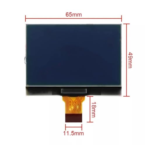 Pantalla LCD del panel de instrumentos para Ford Mondeo MK4 con alta nitidez 4