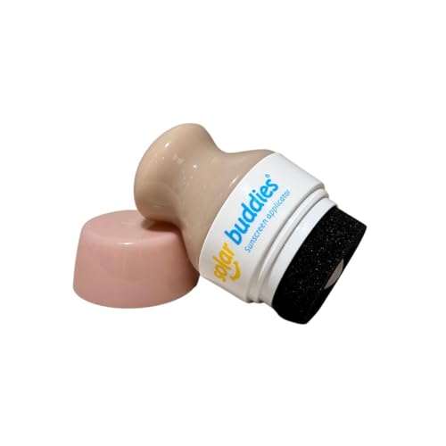 Solar Buddies Sunscreen Applicator, Nude, Refillable Roll on Sponge Sunscreen - Image 2